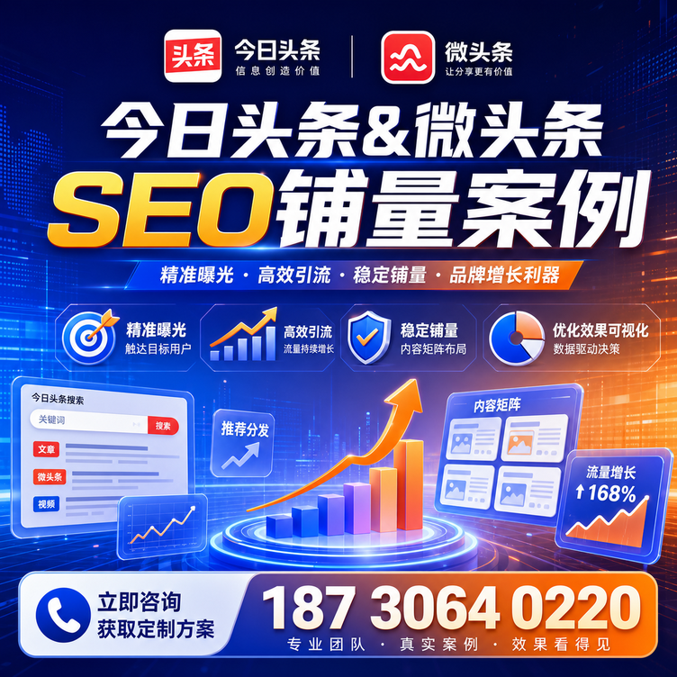 哈密头条号SEO矩阵批量内容铺量成功案例