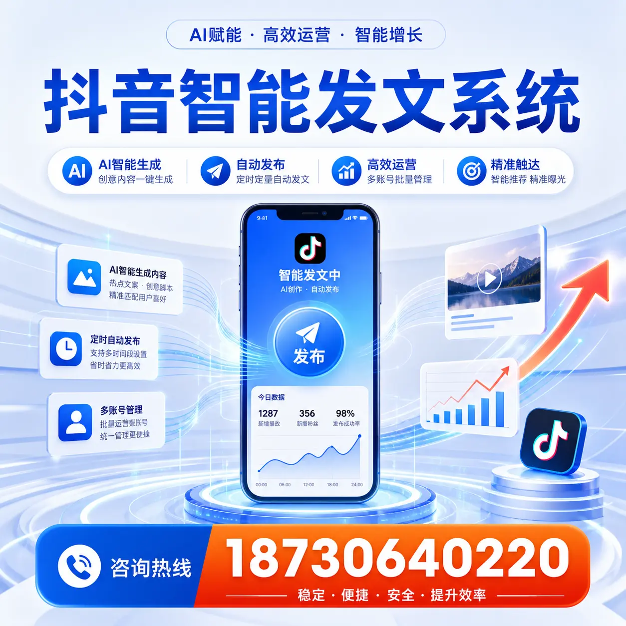 如何通过抖音智能发文系统提升 哈密 企业的市场竞争力
